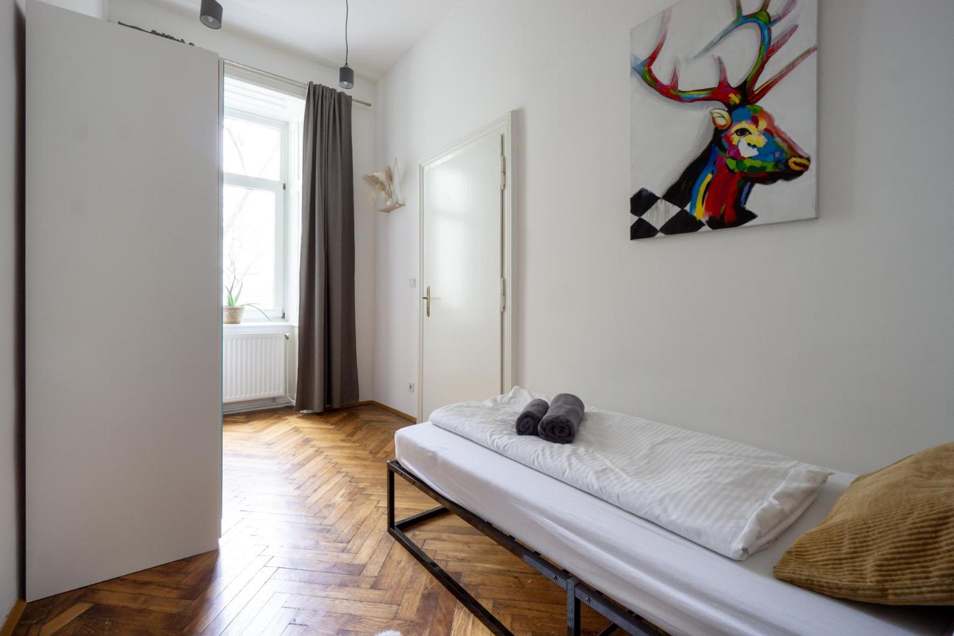 Central Apartment In Viennese Old Building Bagian luar foto